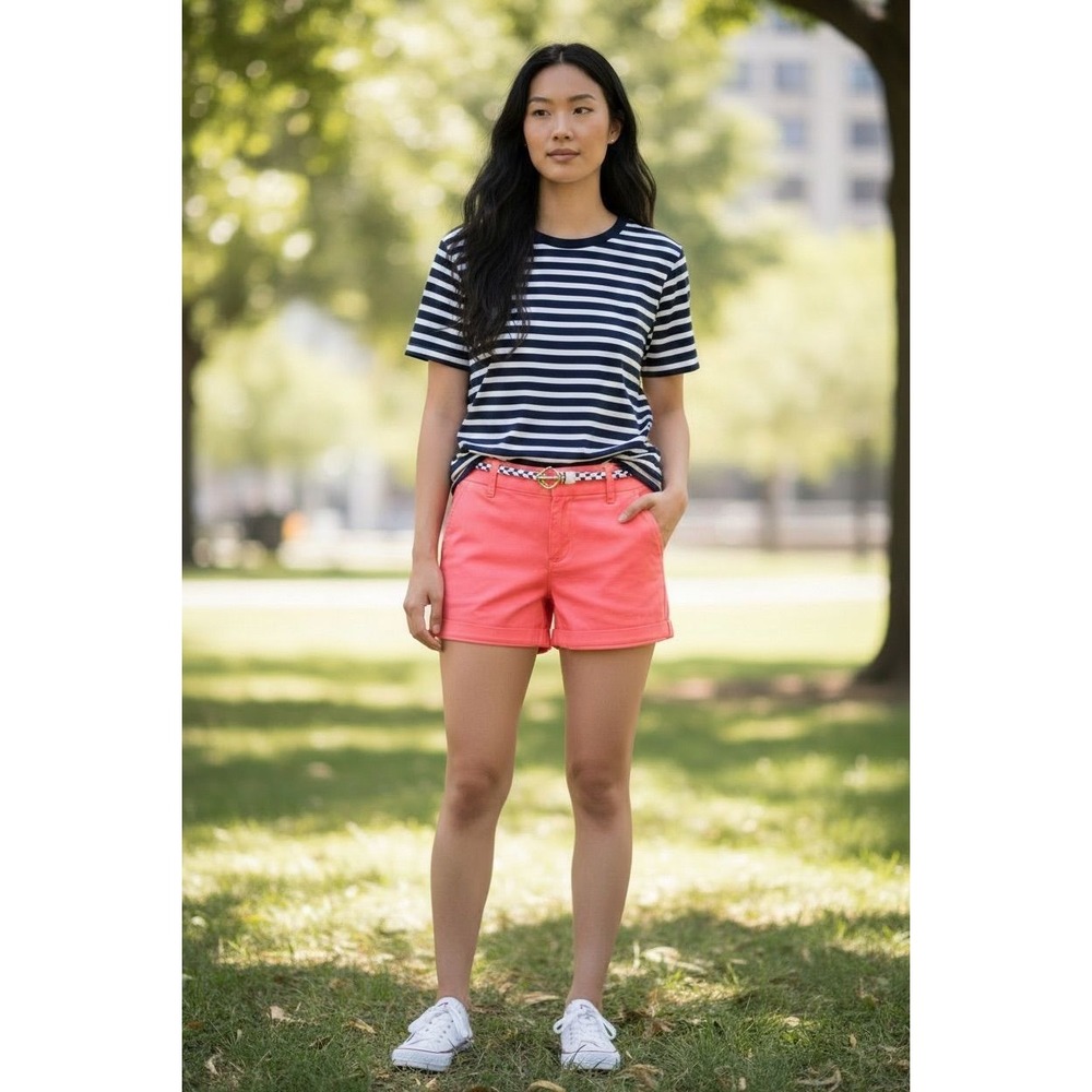 NWT J Crew Womens Chino Shorts size 12